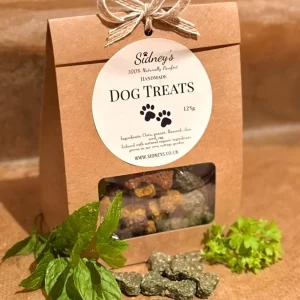 Sidneys Organic Dog Treats for Dental and Digestive Health